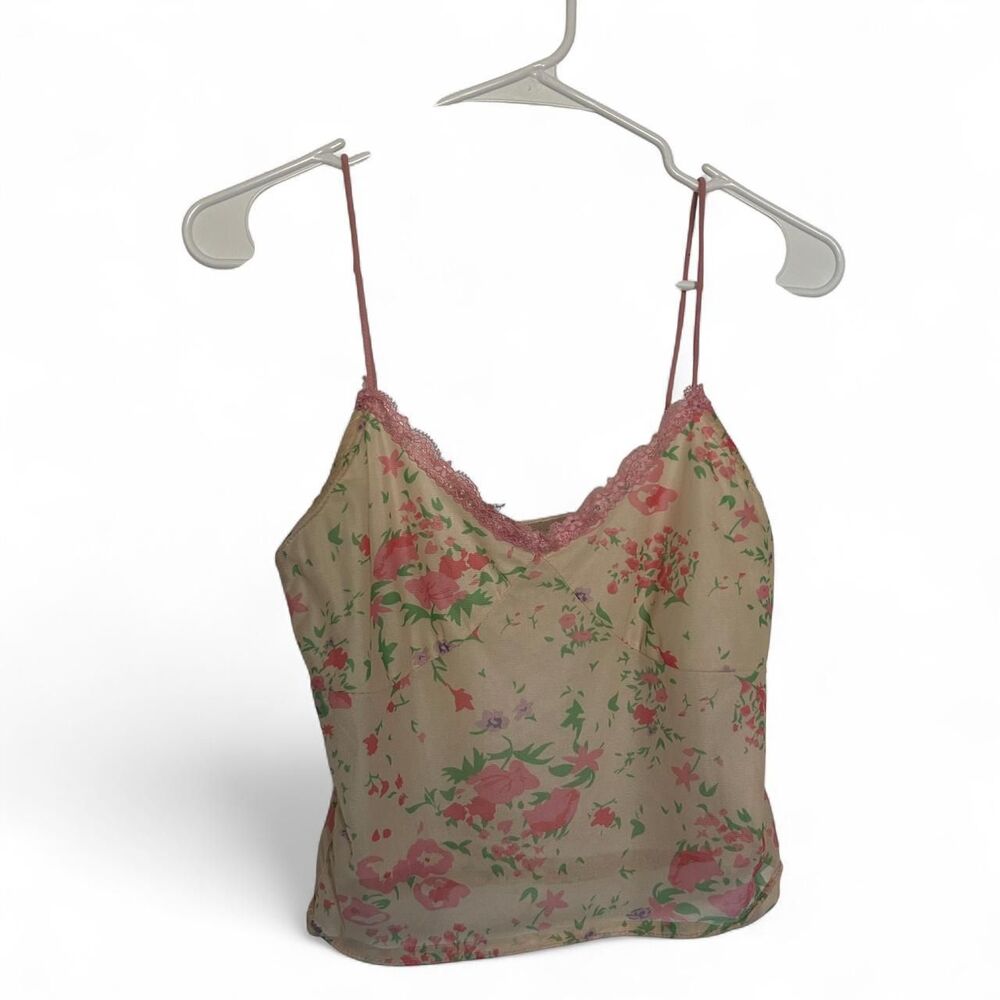 Floral Babydoll Crop Tanktop
